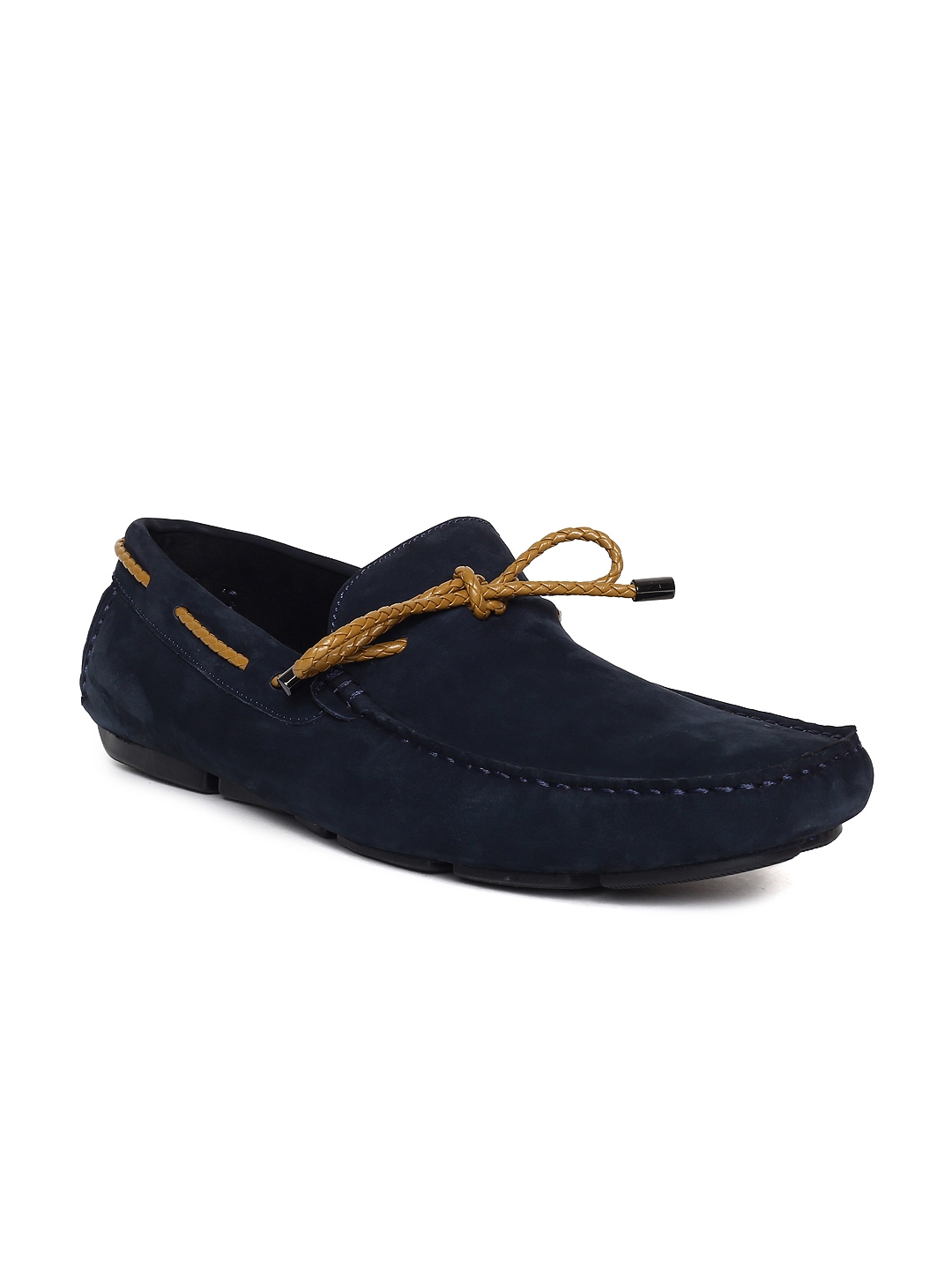 Dune barnacle leather deals driving loafers