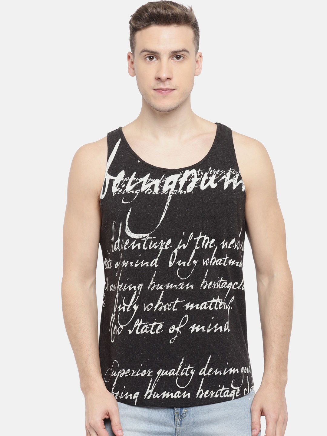 being human sleeveless t shirt