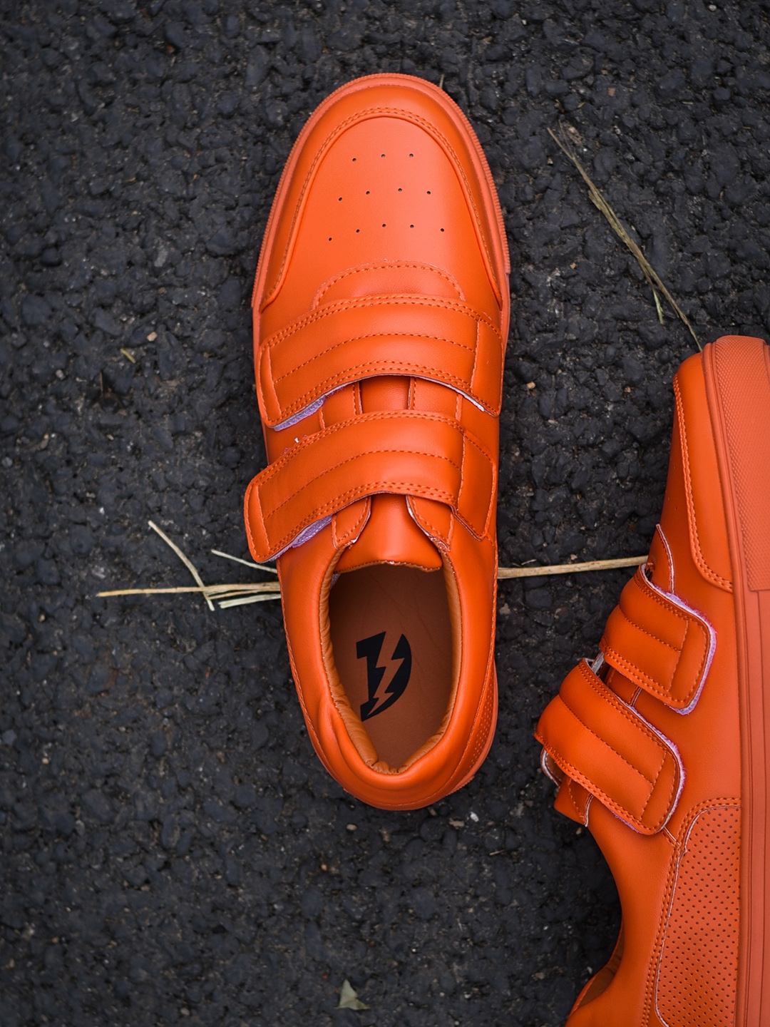 Buy Doc Martin Men Orange Sneakers 
