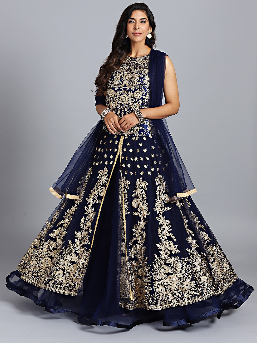 chhabra 555 cocktail gown