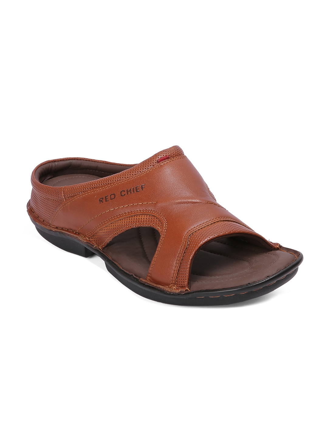 Red chief sandal leather on sale