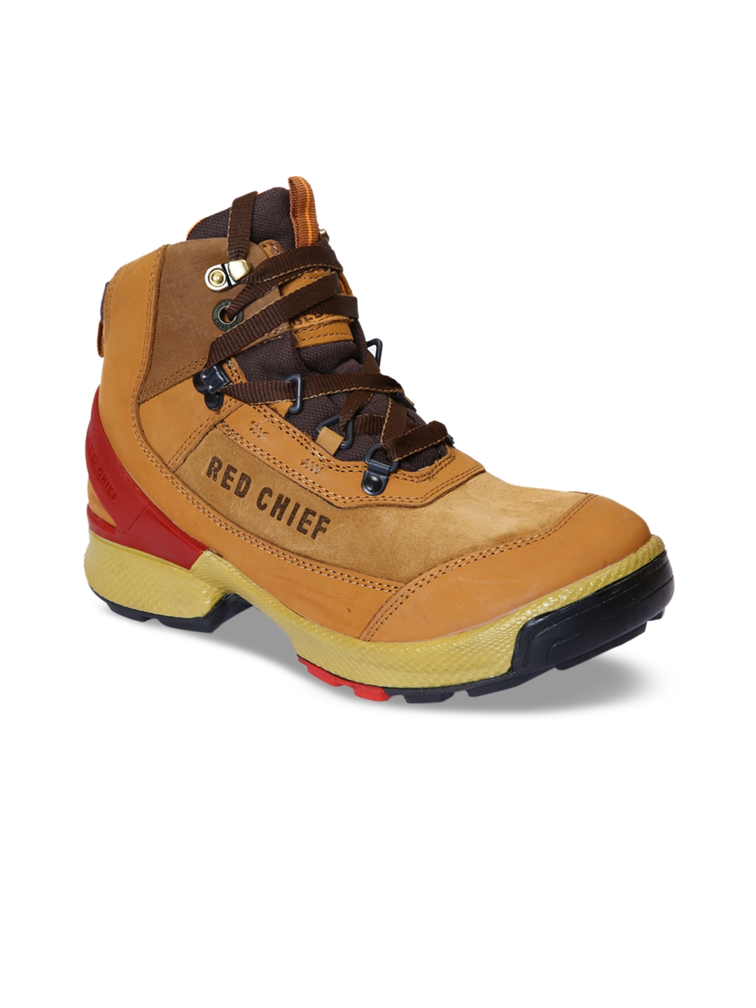 red chief brown casual shoes