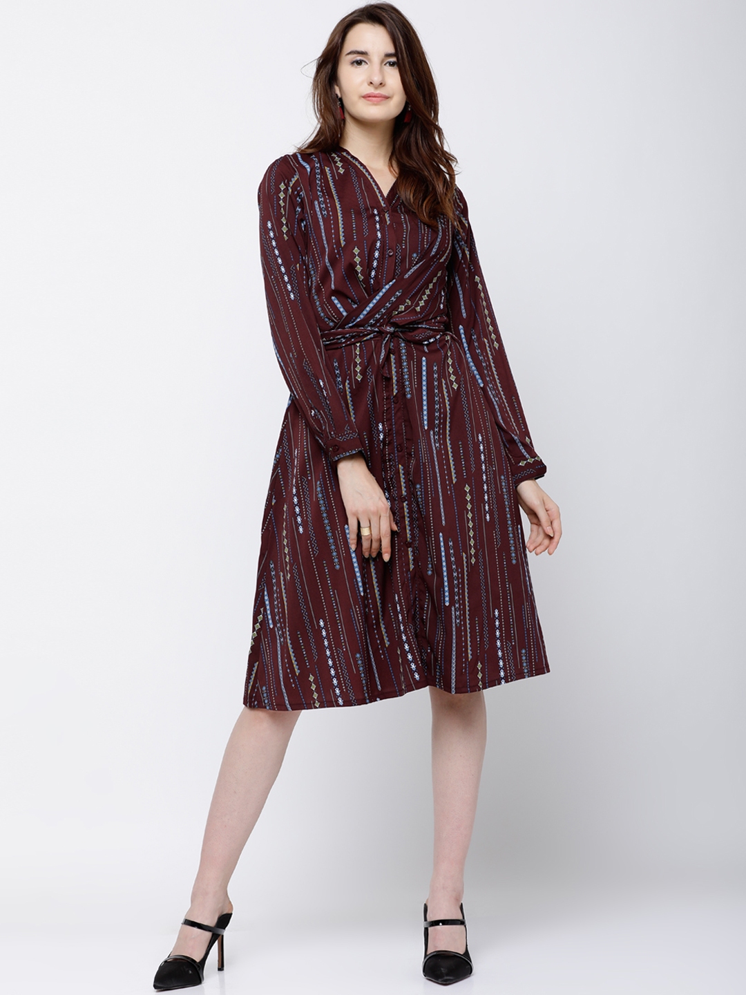 shirt dresses myntra