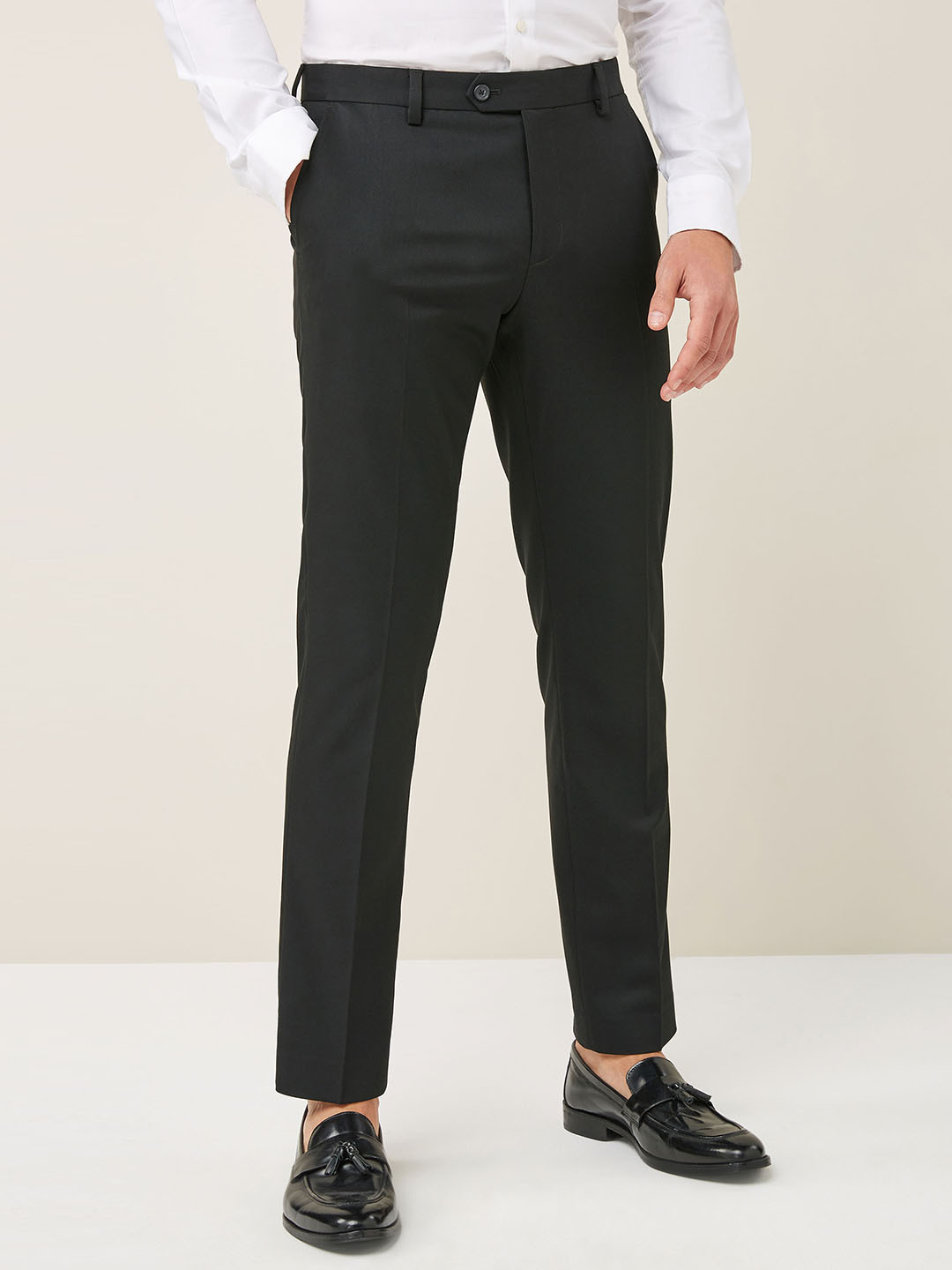 next trousers black