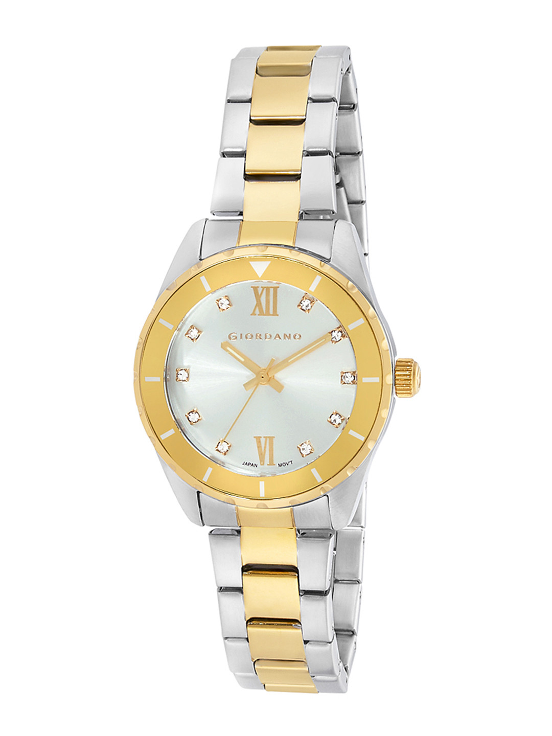 GIORDANO Women Silver-Toned Analogue Watch 2931-44