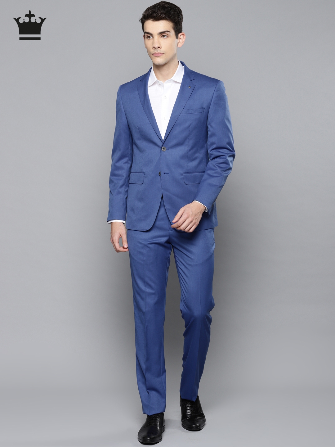 Louis philippe suits best sale blue