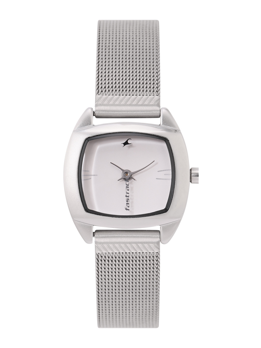 Fastrack Women Square Dial & Bracelet Style Straps Analogue Watch NK6001SM01