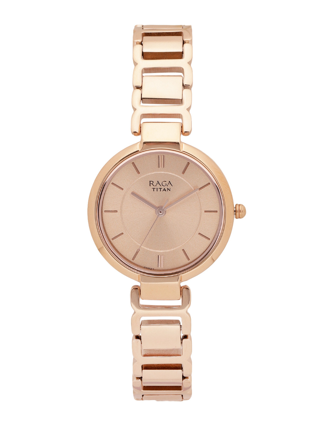 Titan Raga Women Rose Gold-Toned Analogue Watch 2608WM01_OR