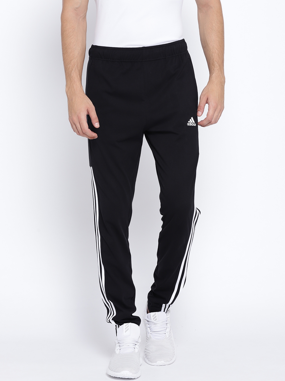 adidas black track pants