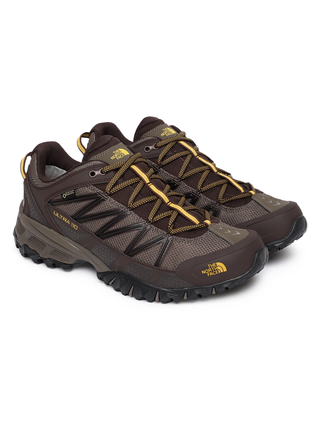 Buy The North Face Men Brown M ULTRA 110 GTX Trekking Shoes Sports Shoes for Men 7014379 Myntra