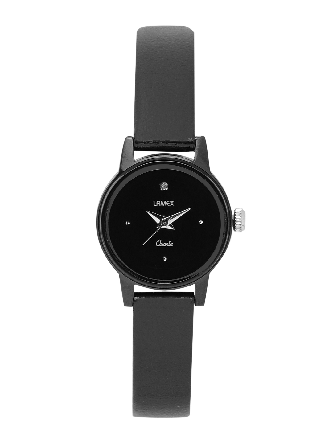 LAMEX Women Black Analogue Watch FANCY DLX 3052 BL BL