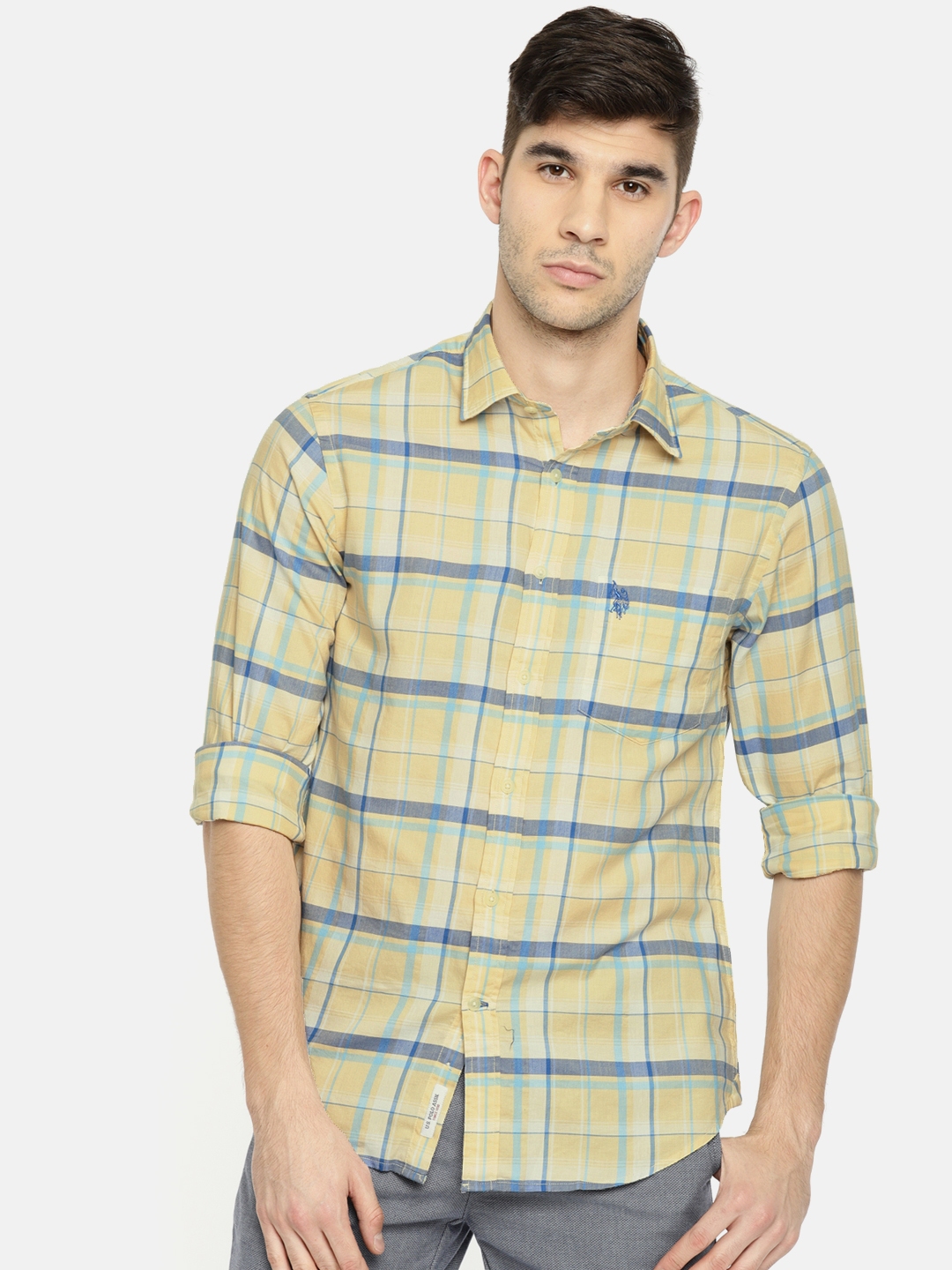 us polo tailored fit shirts