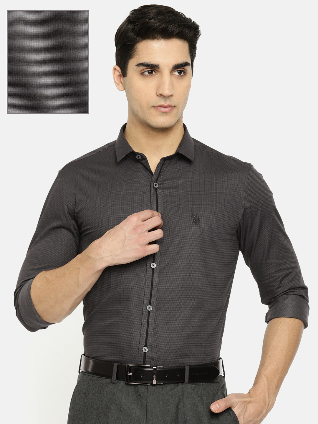 black polo formal