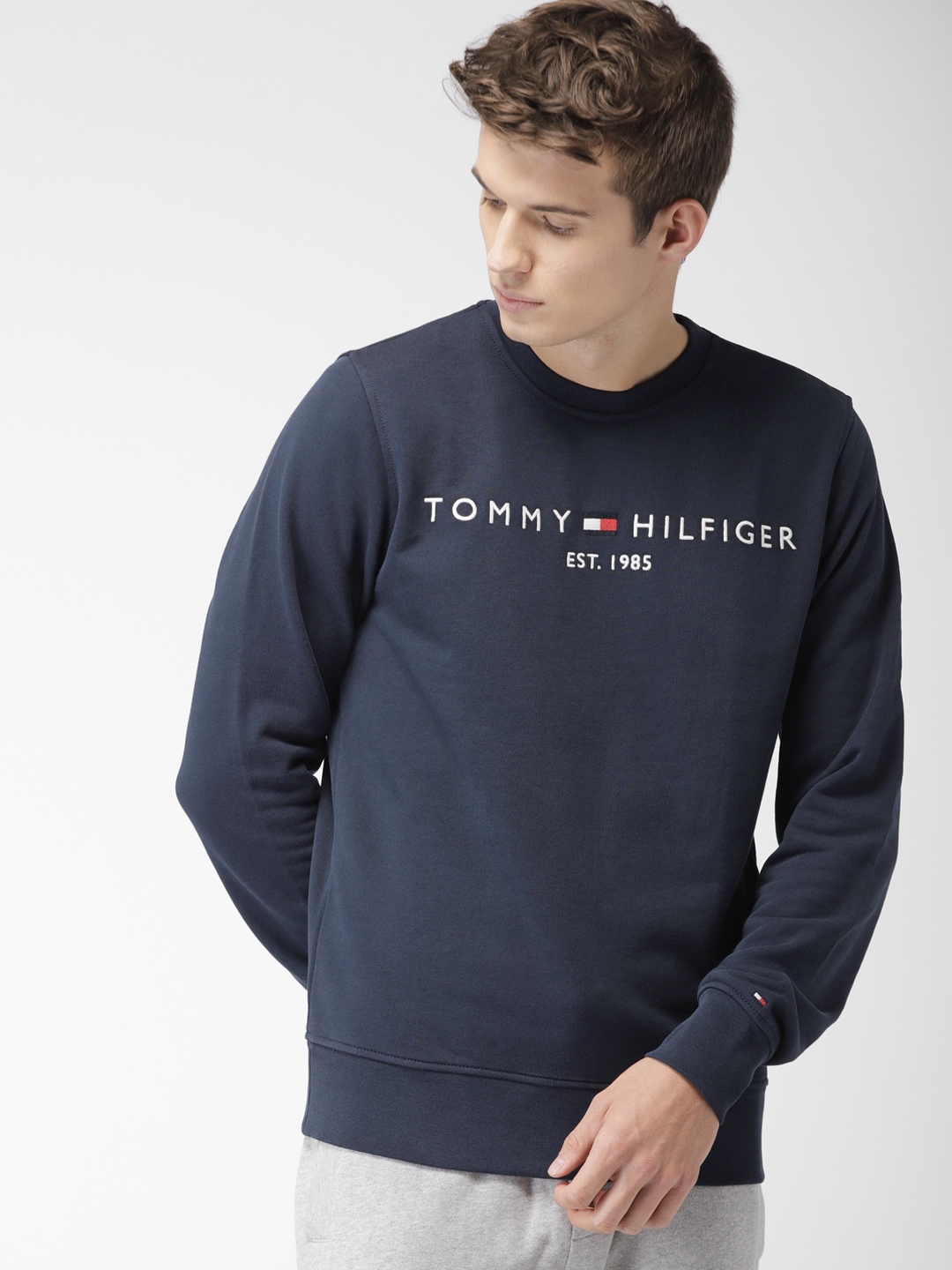 tommy hilfiger sweatshirts myntra