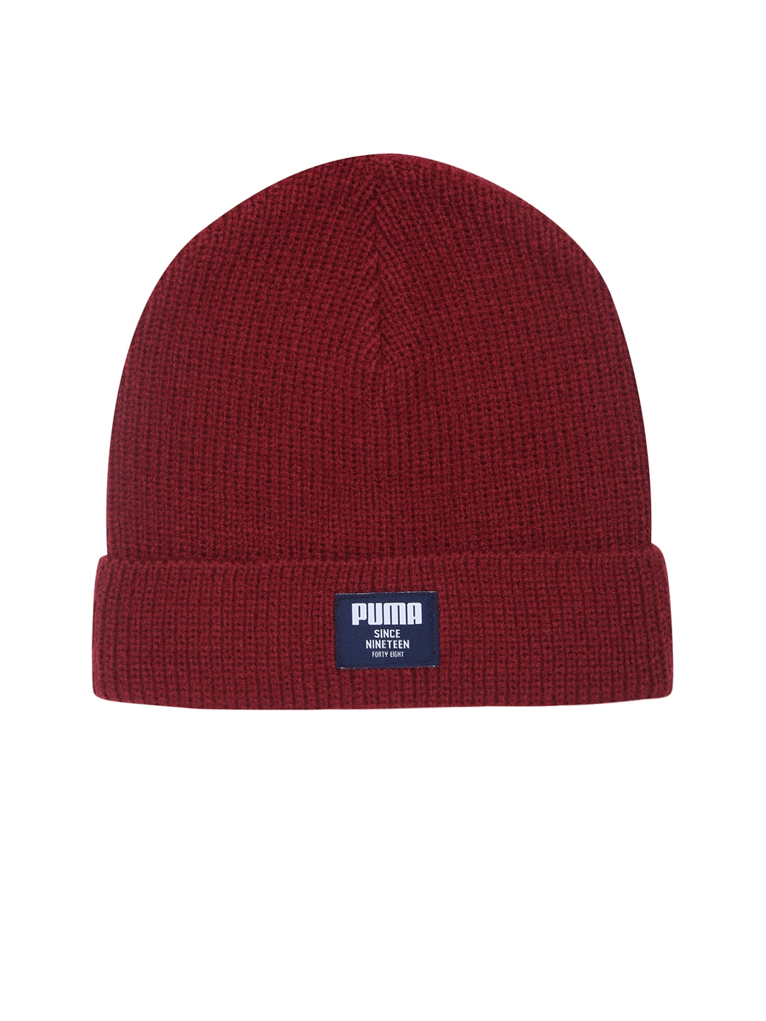 puma solid beanie cap