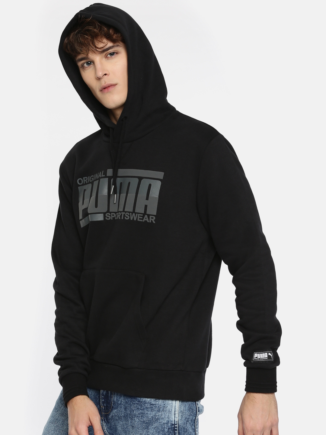 puma original sportswear hoodie