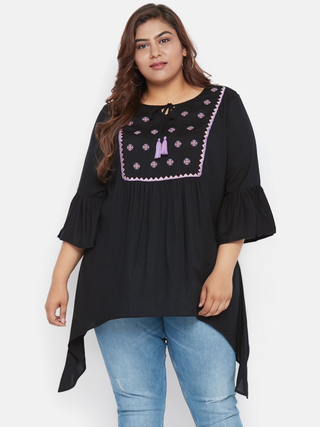 Plus Size Longline Tops