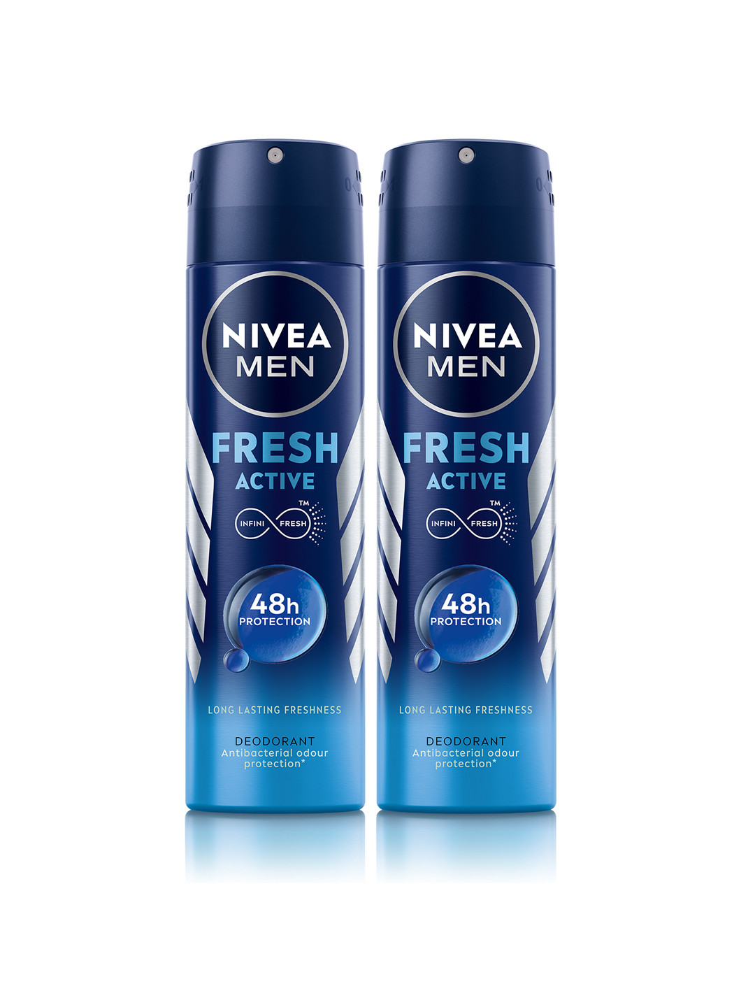 Nivea Men Pack of 2 Fresh Active Original Deodorant