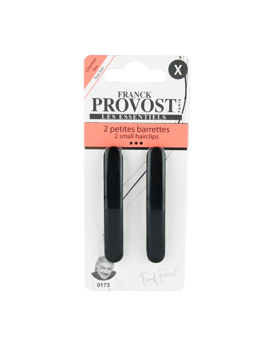 Buy Franck Provost Set Of 2 Black French Barrettes Hair