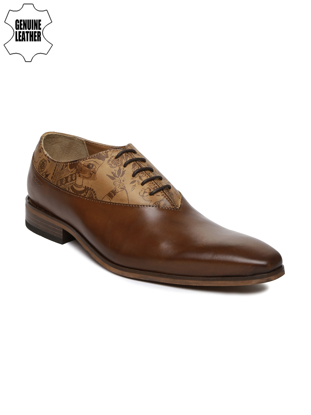 Ruosh tan sale formal shoes