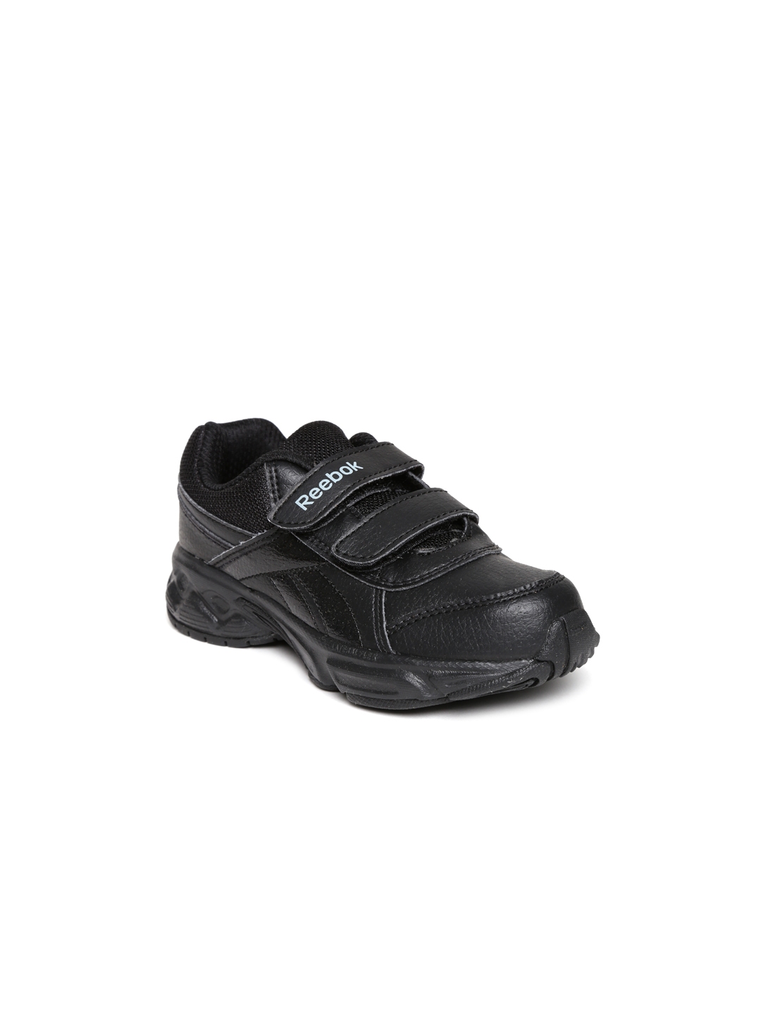 black reebok school shoes