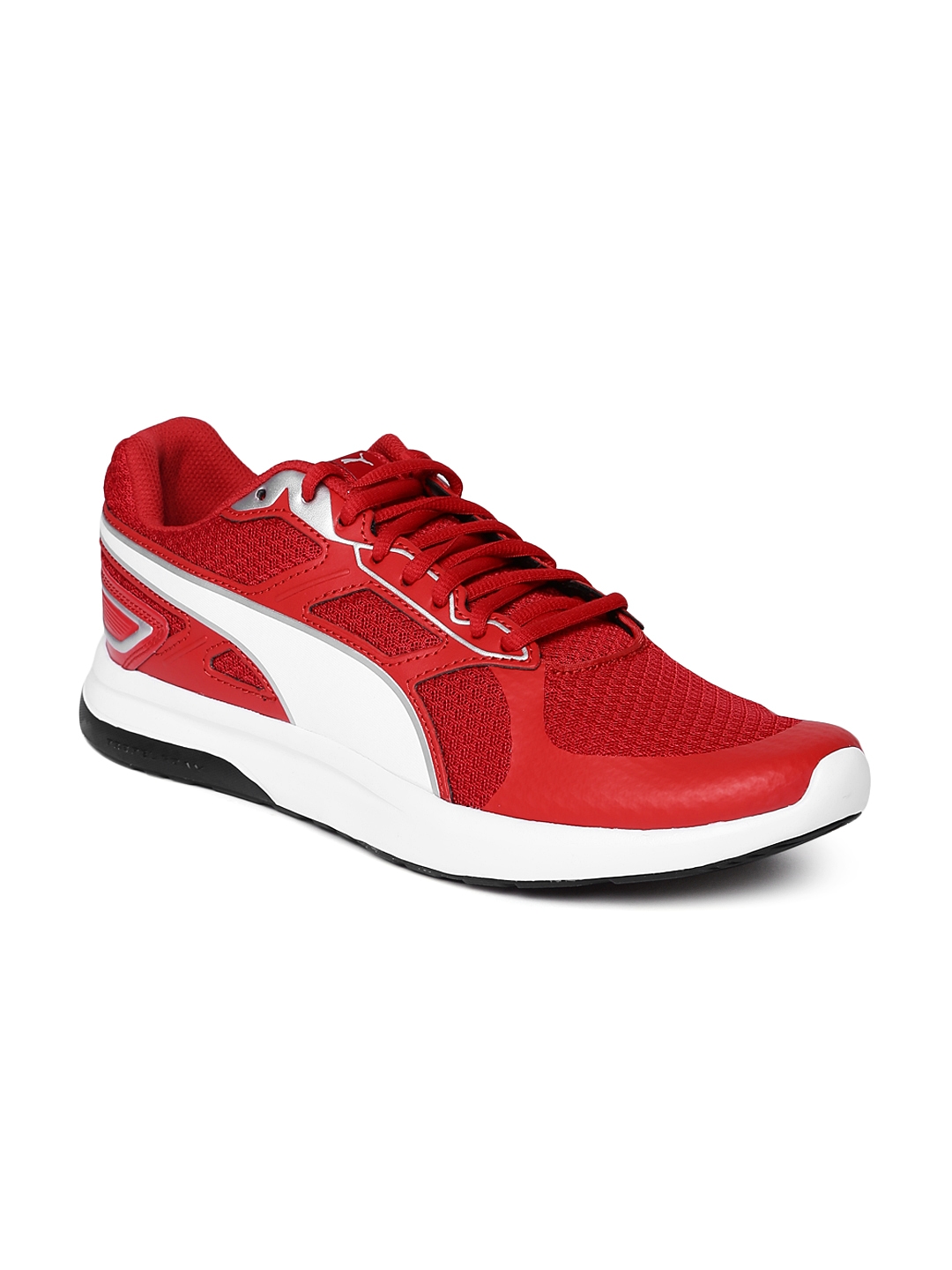 Buy Puma Men Red Escaper Tech Sneakers 