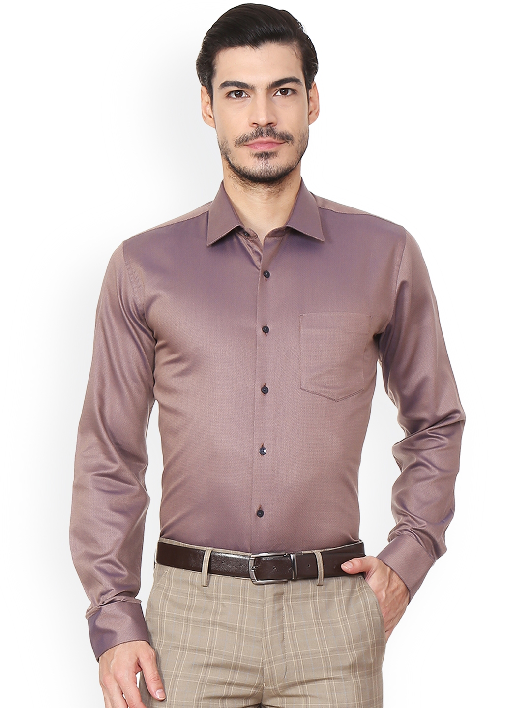 mauve mens dress shirt