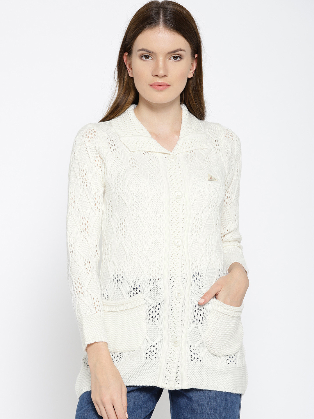 Knitted Cardigan - Sweaters for Women 