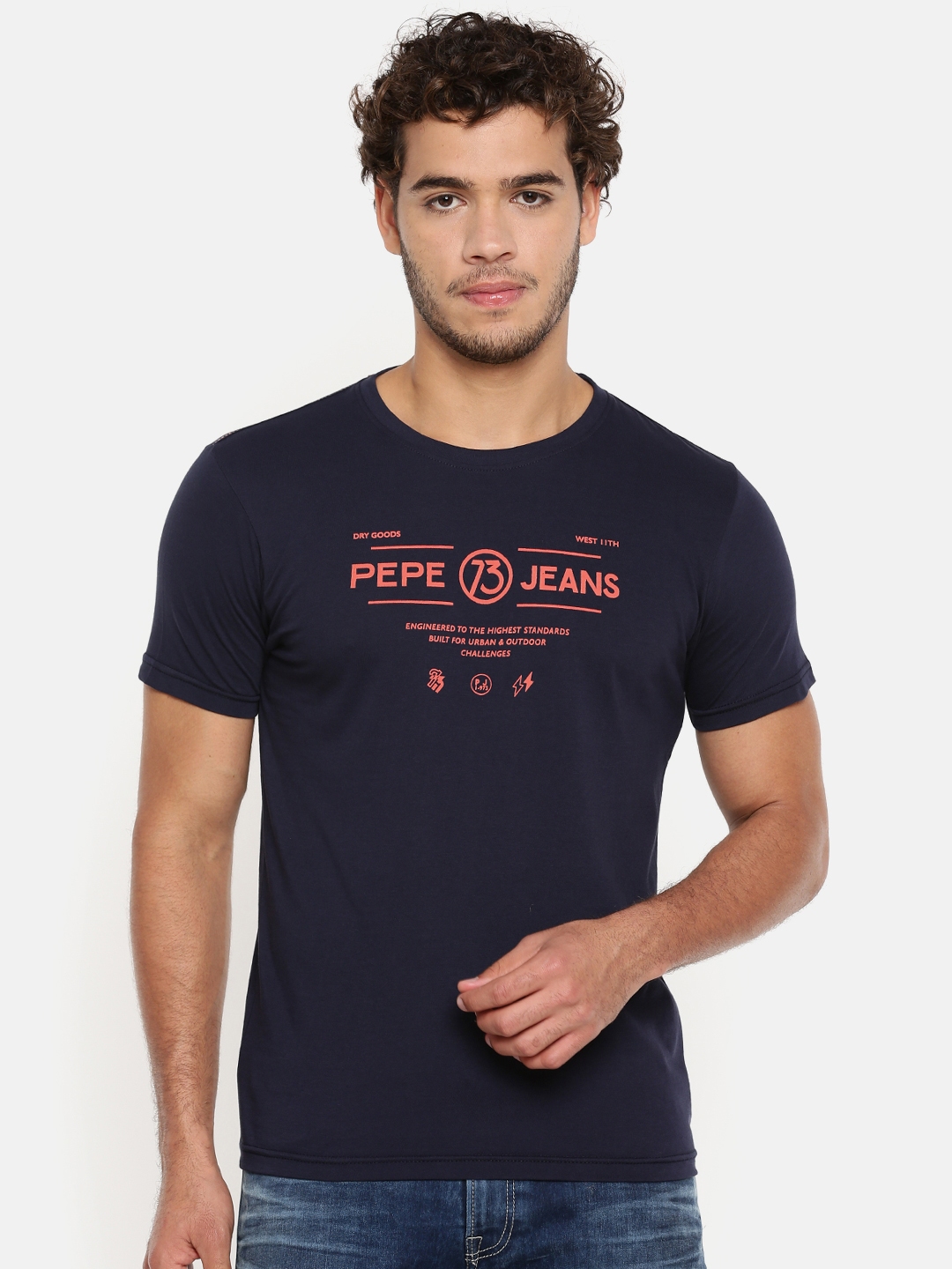 pepe jeans t shirt myntra