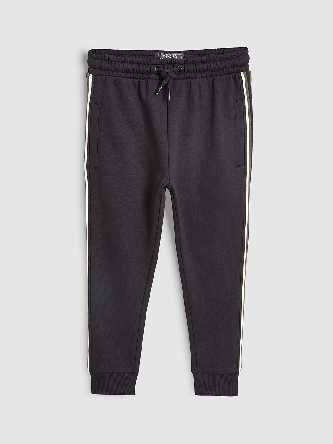 next boys black joggers