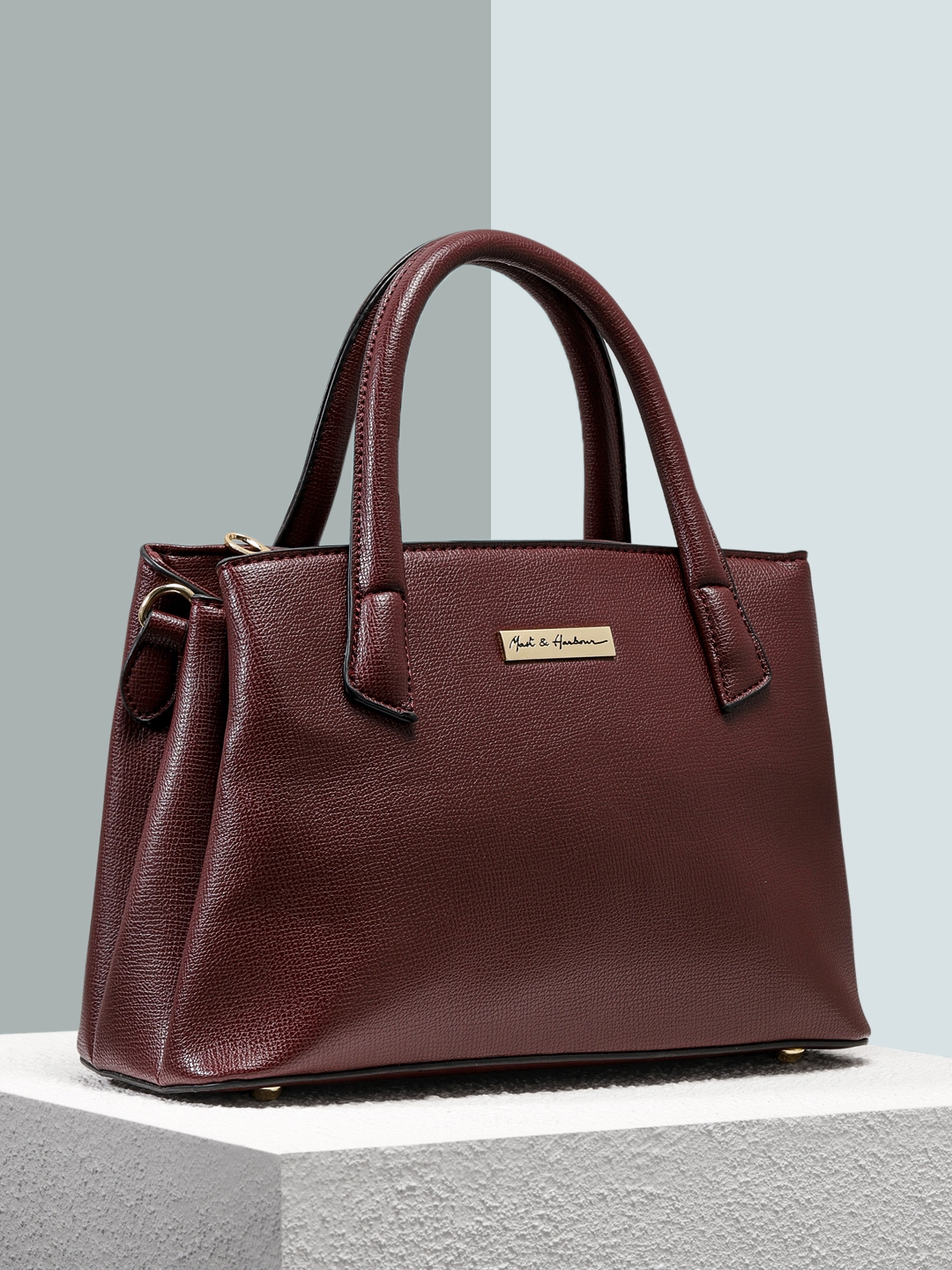 Buy LAVIE Luxe Kaley PU Synthetic Women's Casual Laptop Handbag | Shoppers  Stop