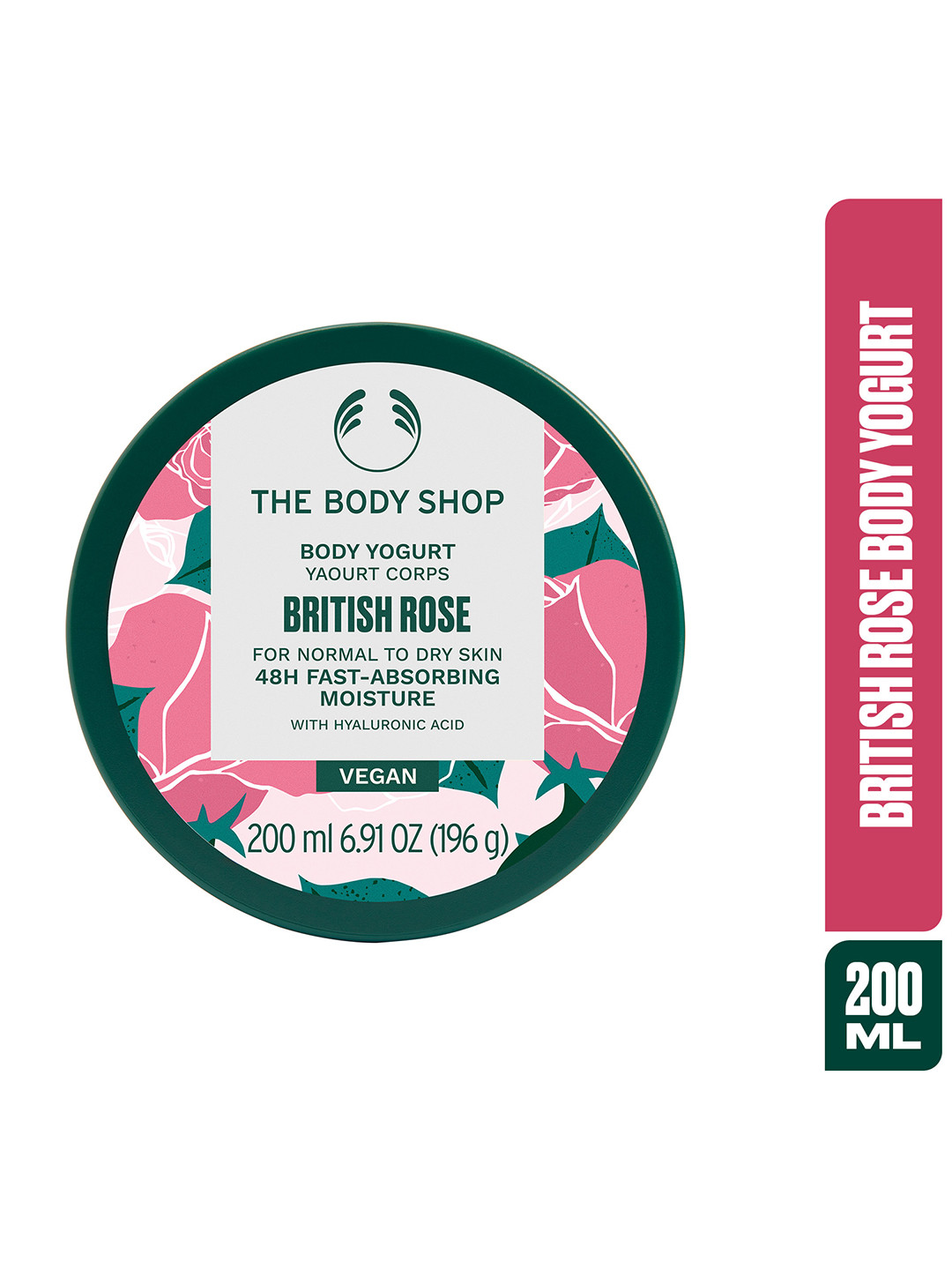THE BODY SHOP British Rose Body Yogurt 200 ml