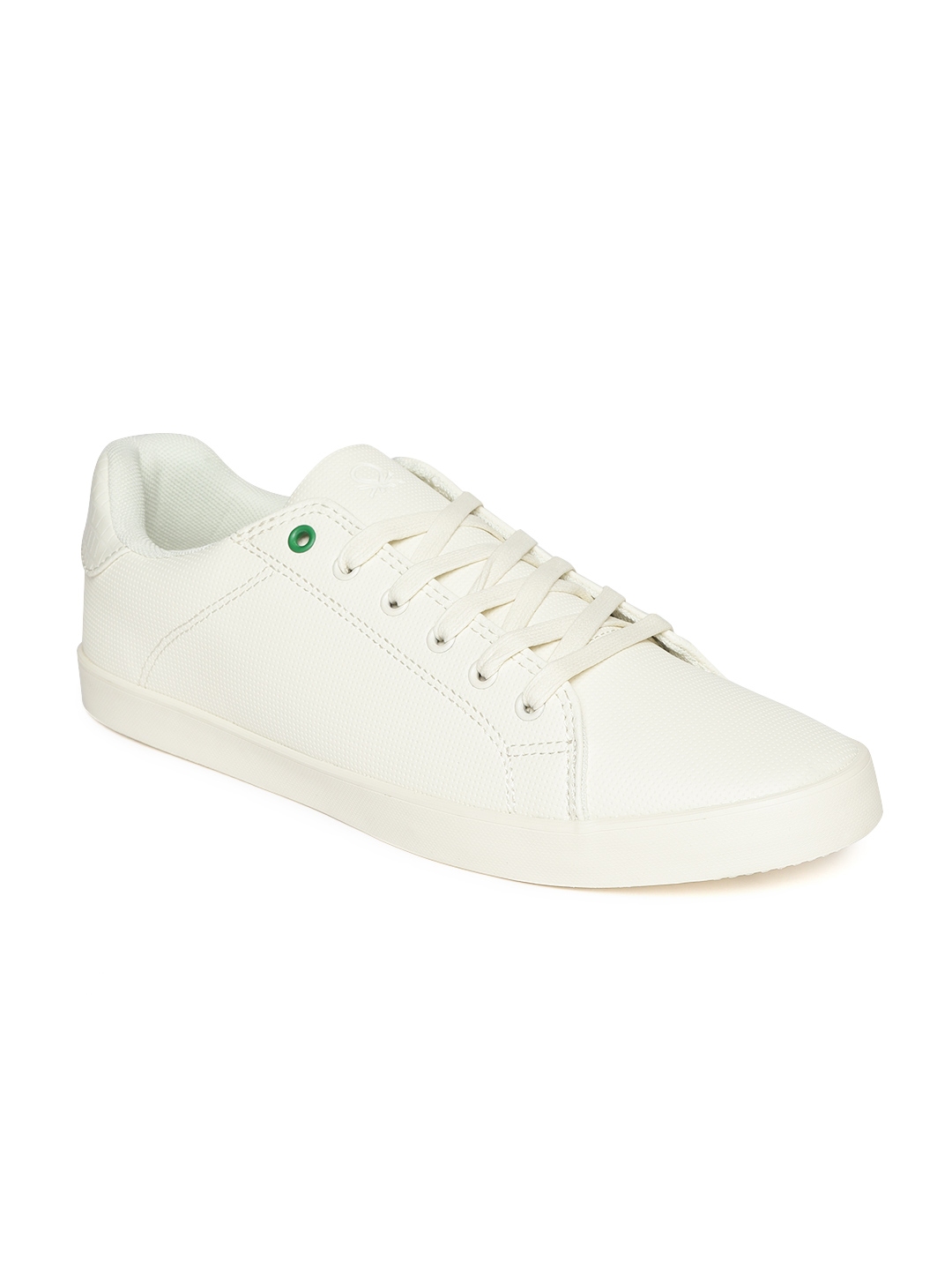 benetton white sneakers