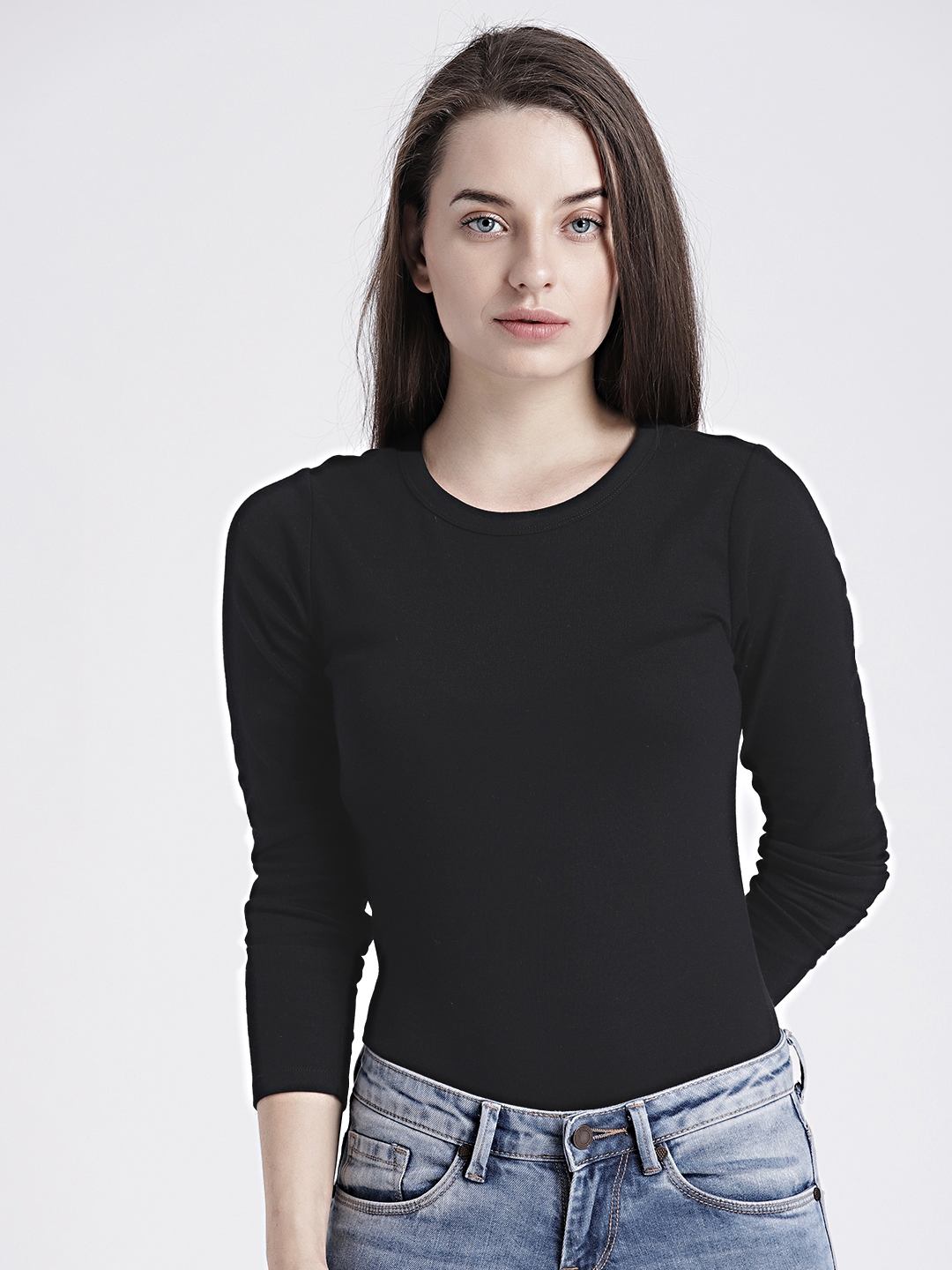 gap modern long sleeve crew tee