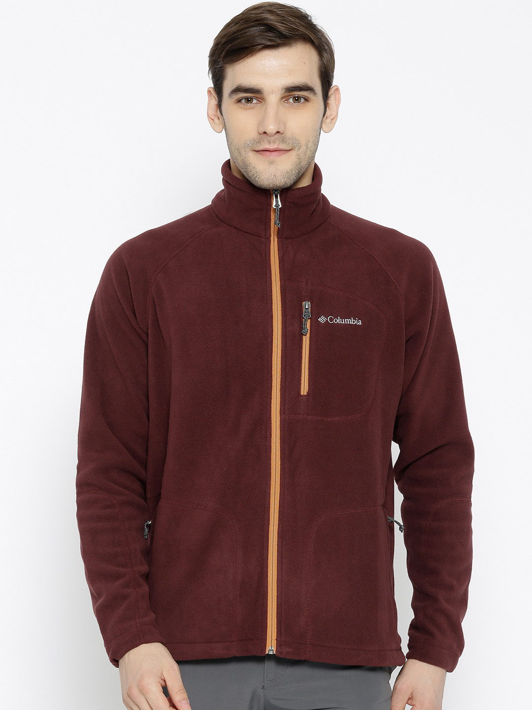 columbia zip fleece