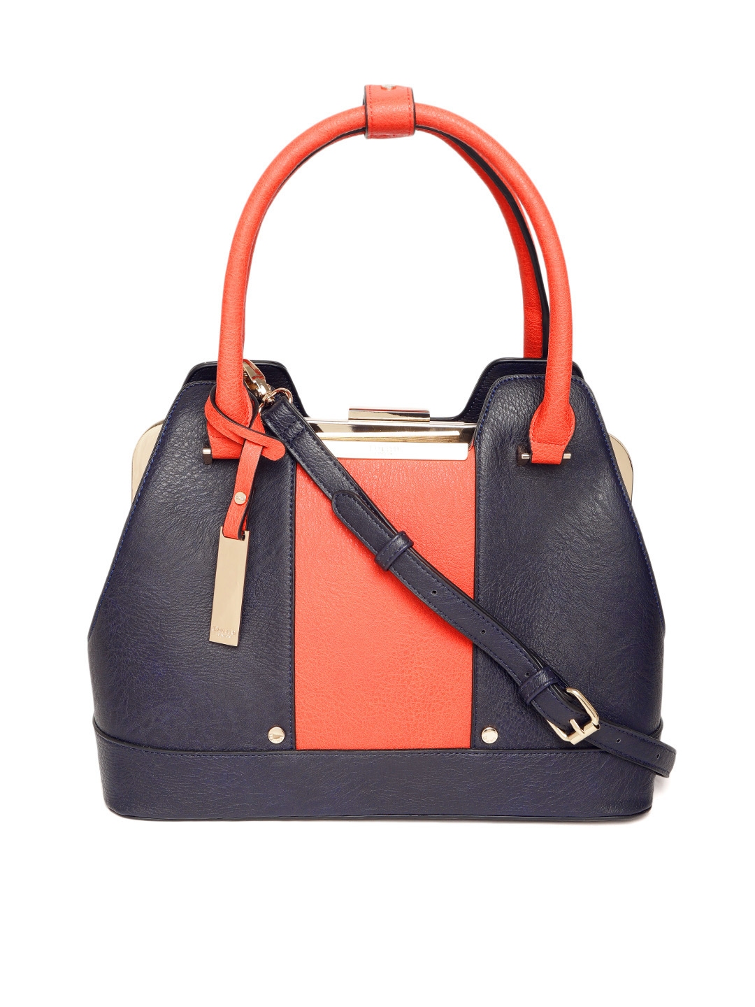 dune navy handbag