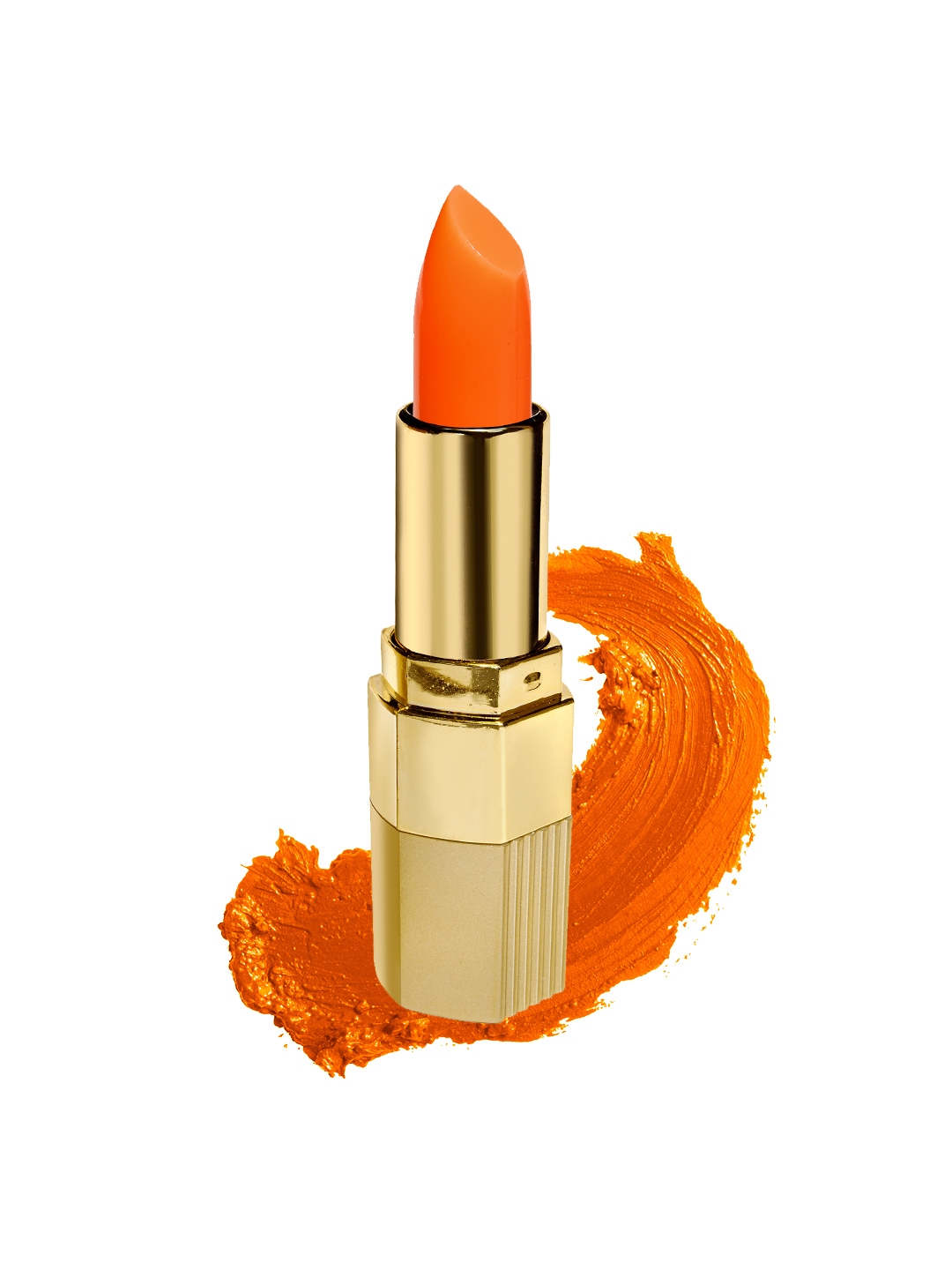 blue heaven orange lipstick