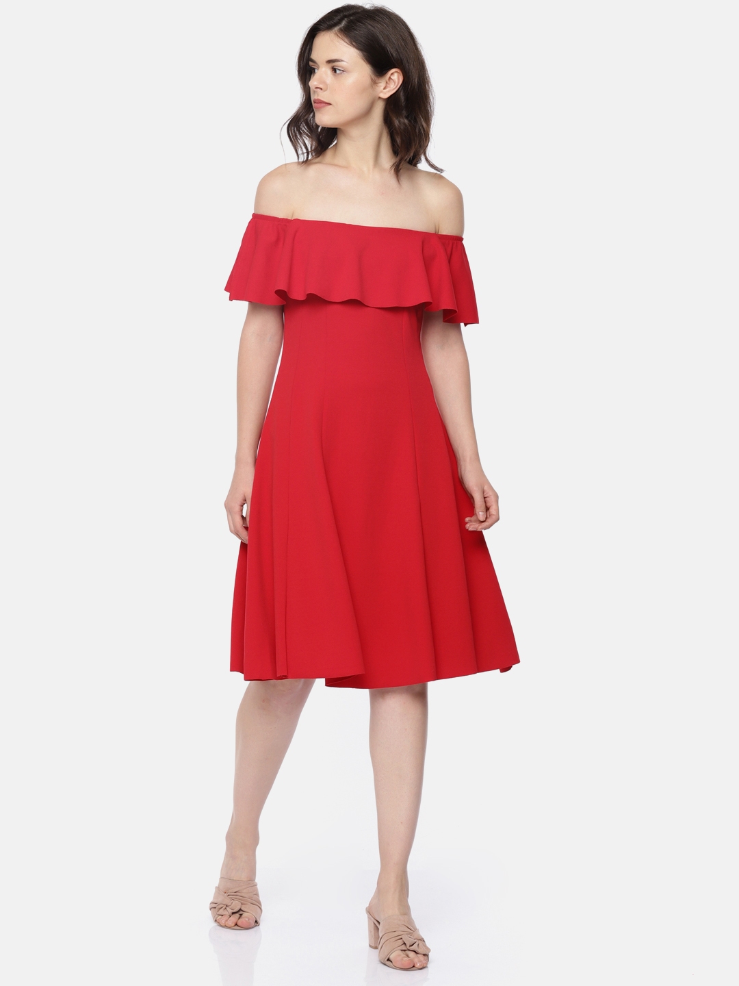 Off shoulder dress outlet myntra