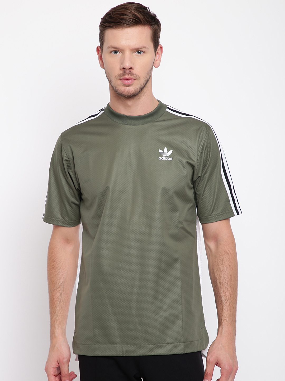 army green adidas shirt