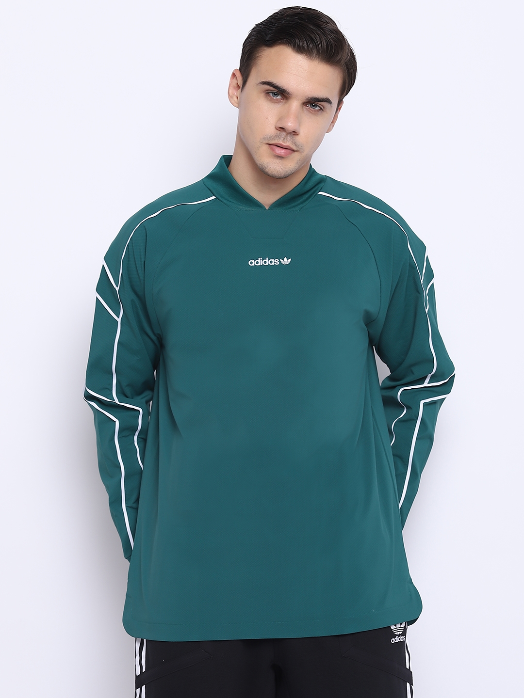 cortar a tajos Peligro moco Buy ADIDAS Originals Men Green EQT Goalie Jersey - Tshirts for Men 7101607  | Myntra
