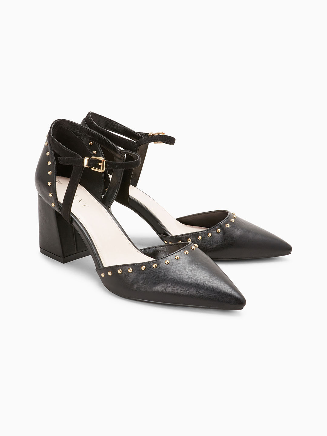 Buy Next Women Black Solid Pumps - Heels for Women 7105057 | Myntra