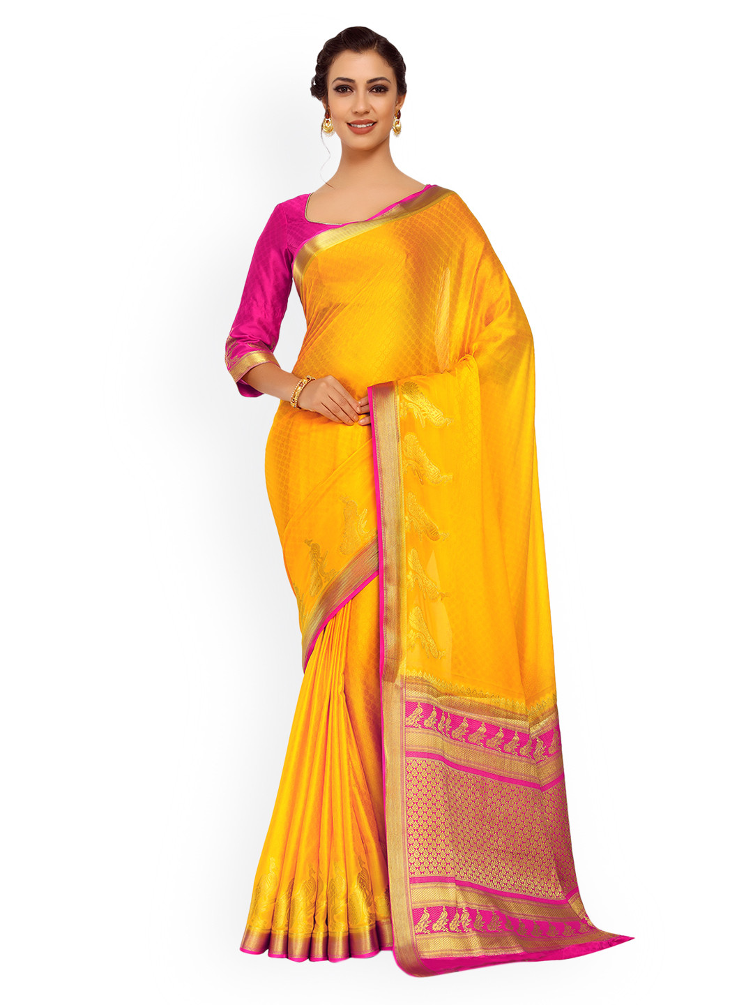 myntra saree design