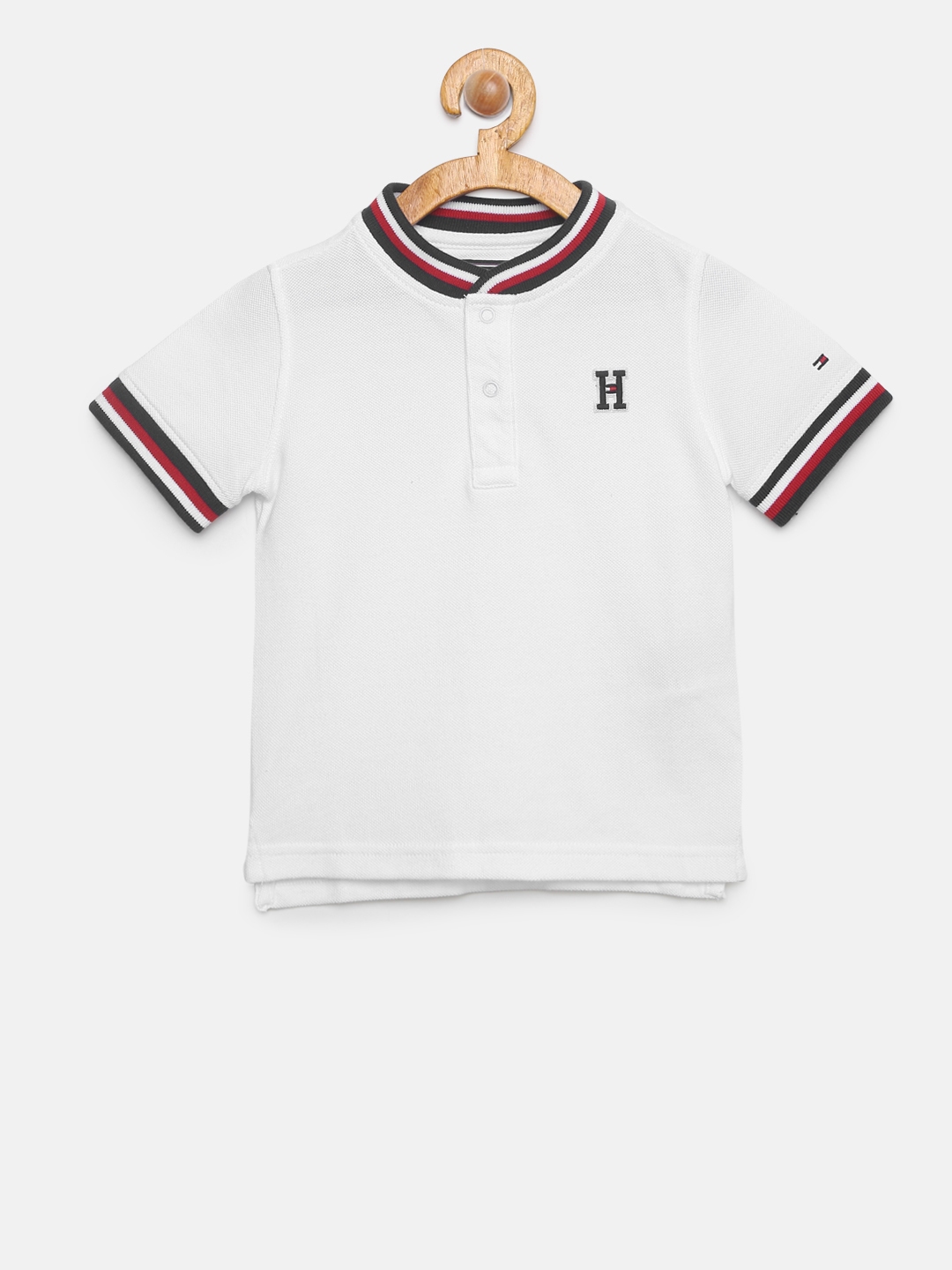 mandarin collar shirt tommy hilfiger