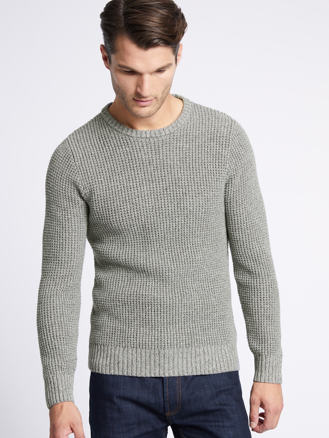 marks and spencer mens sweaters