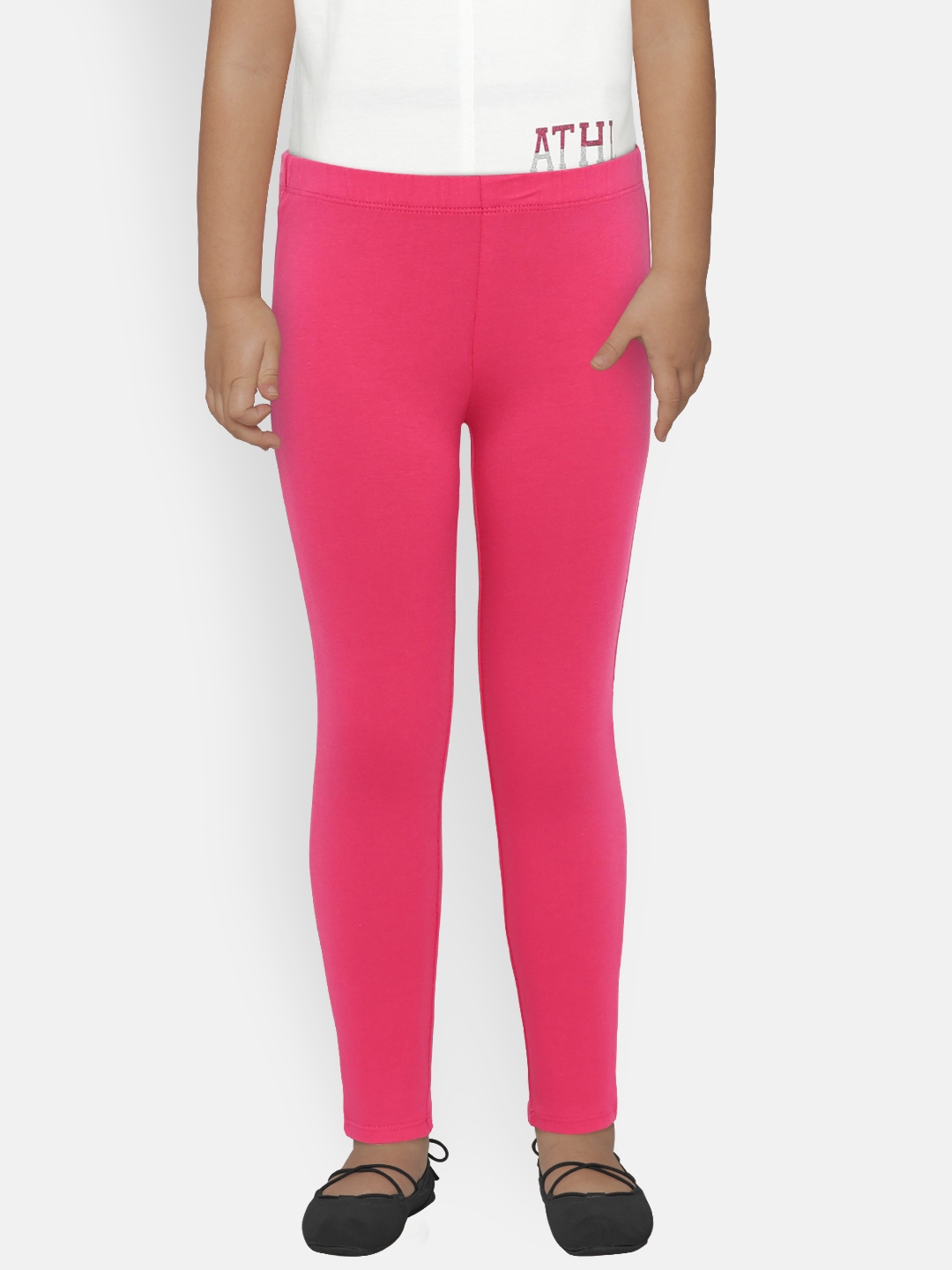 ladies pink leggings
