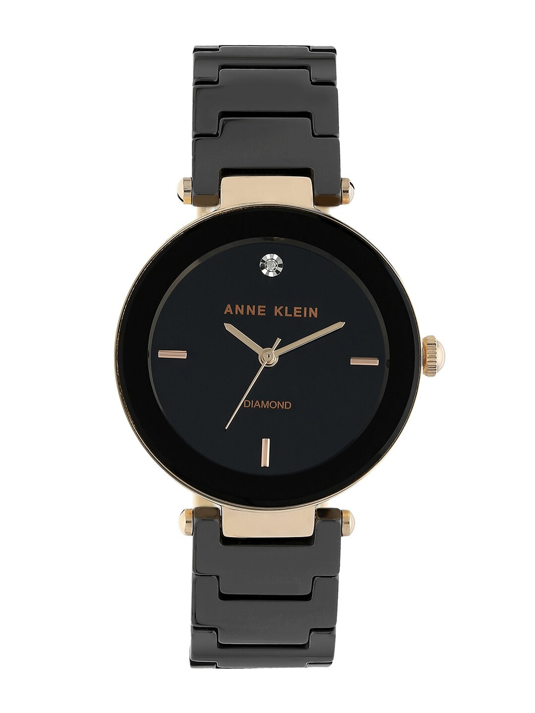 ANNE KLEIN Women Black Analogue Watch AK1018RGBK