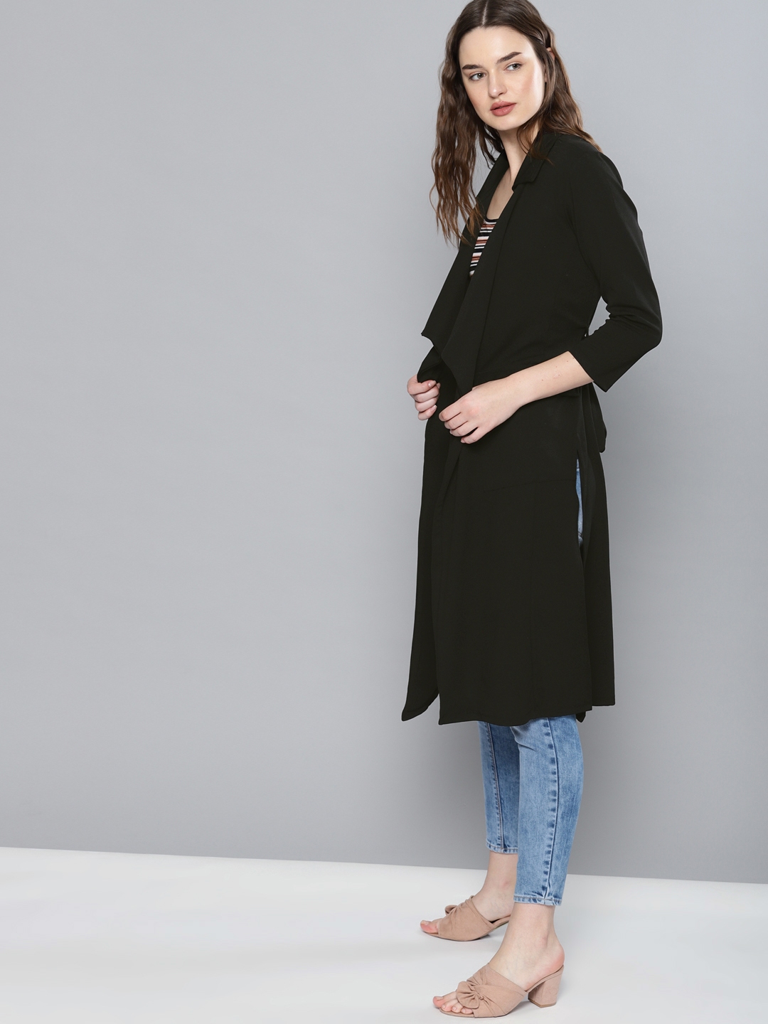 Trench 2024 coat myntra