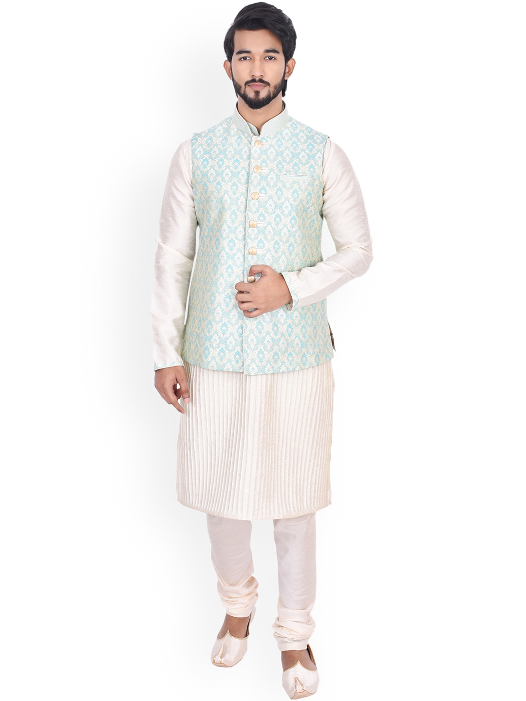 Nehru on sale jacket manyavar