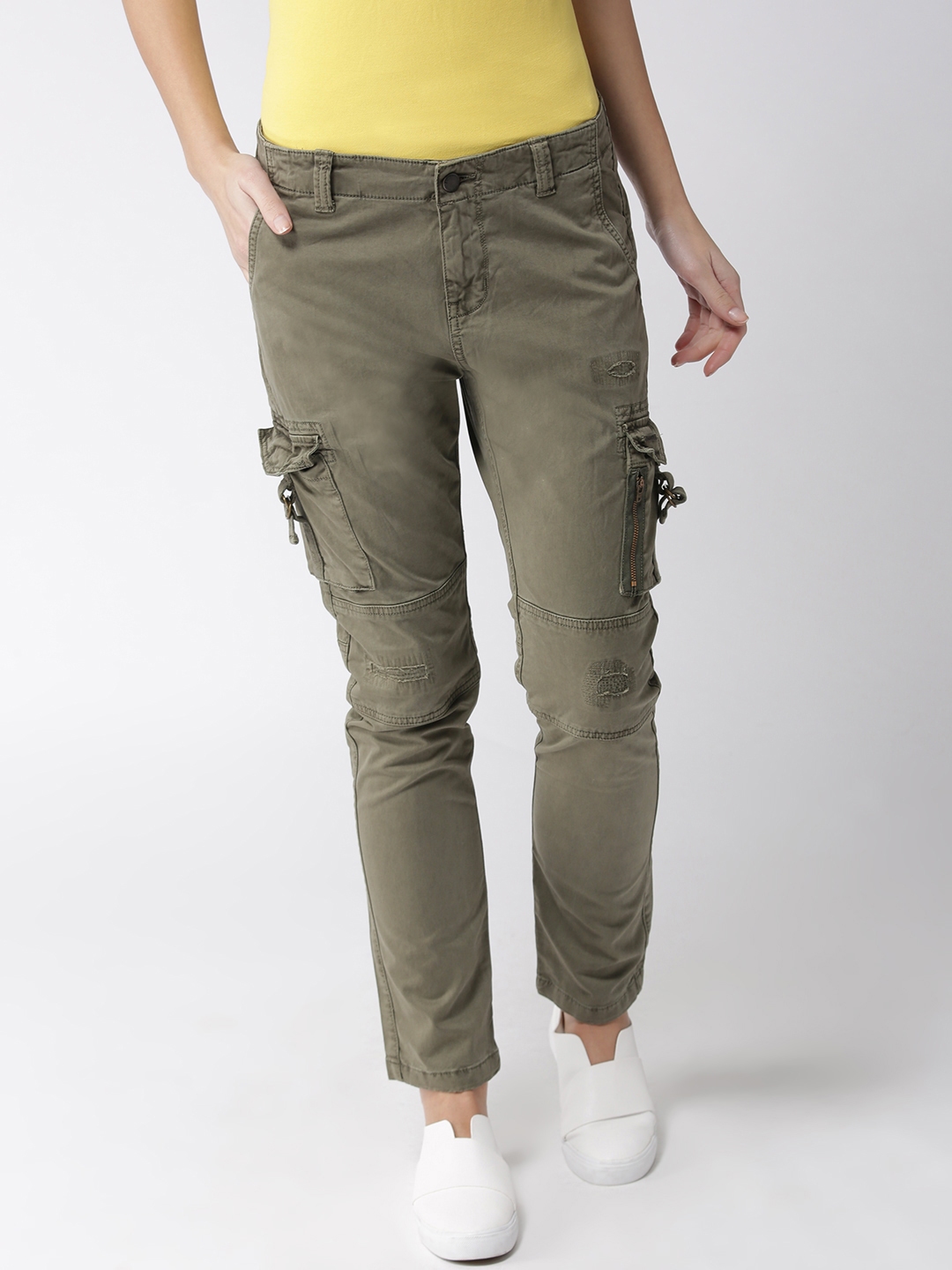 womens superdry cargo trousers