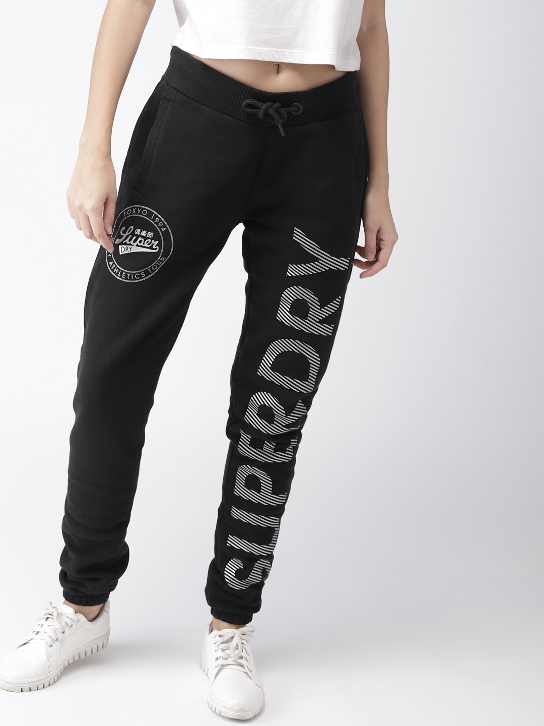 Buy Grey Melange Track Pants for Women by SUPERDRY Online  Ajiocom